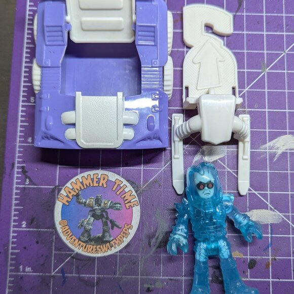 Imaginext Batman - DC Super Friends Slammers Vehicle - Mr. Freeze With Vehicle - Picture 2 of 4